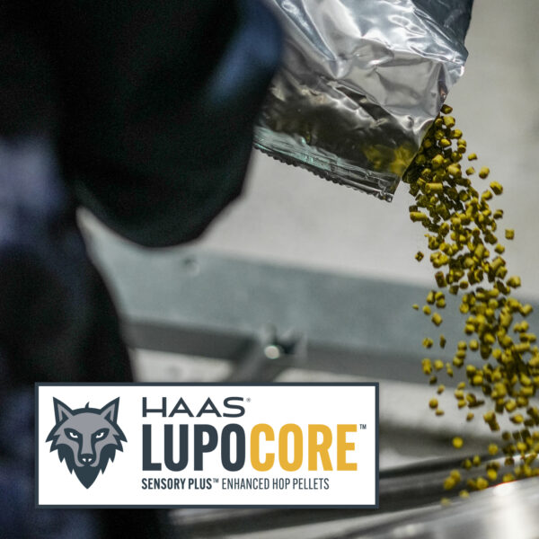 LupoCORE enhanced hop pellets